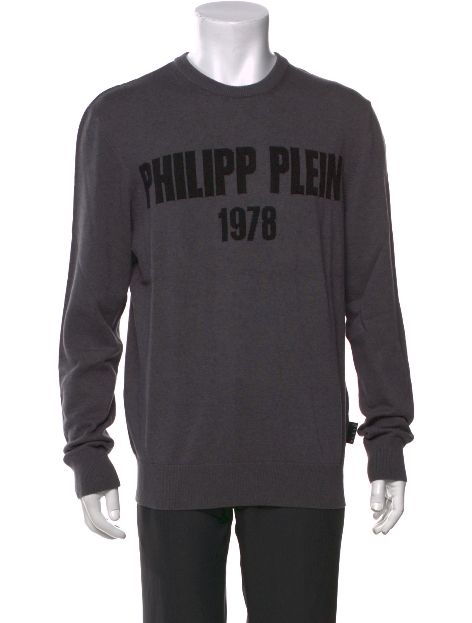 Philipp Plein Graphic Print Crew Neck Pullover w/ Tags