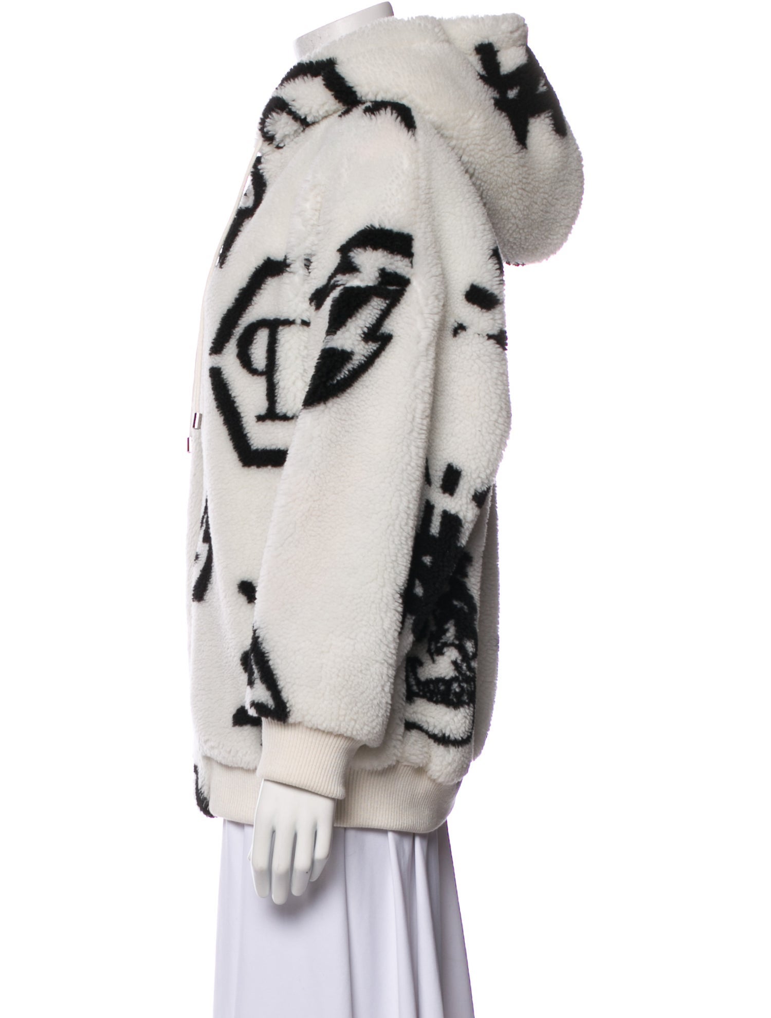 Philipp Plein Printed Faux Fur Jacket w/ Tags