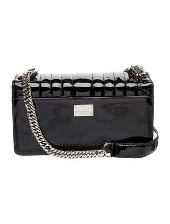 Philipp Plein Patent Leather Shoulder Bag