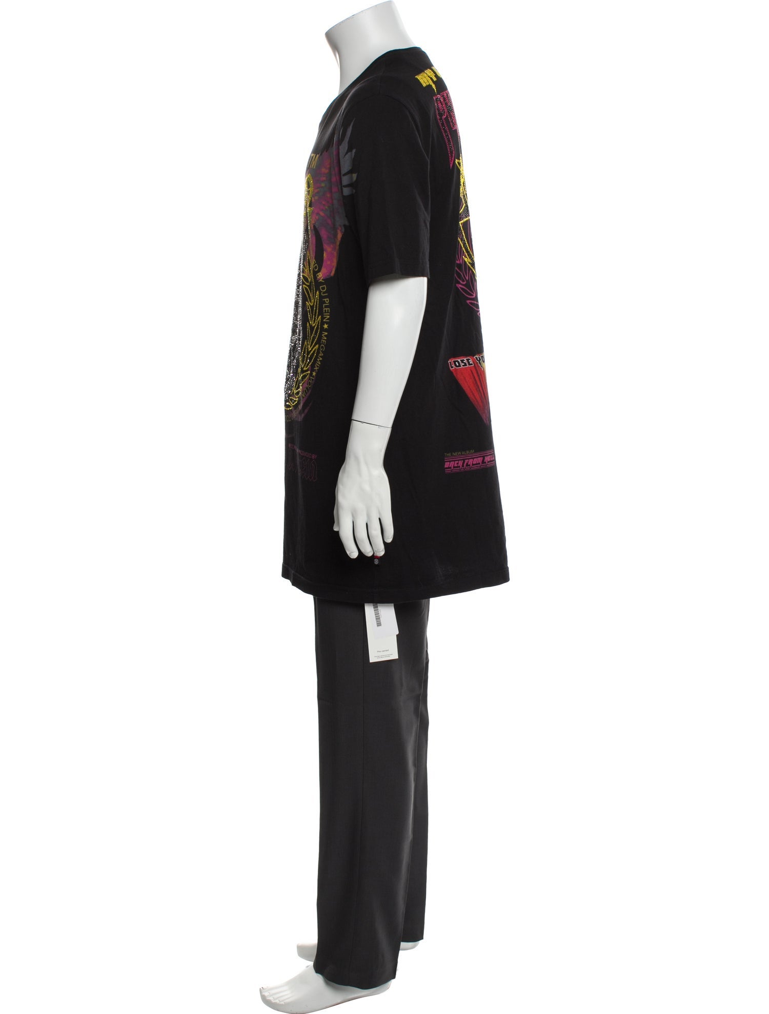 Philipp Plein Graphic Print Short Sleeve Shirt