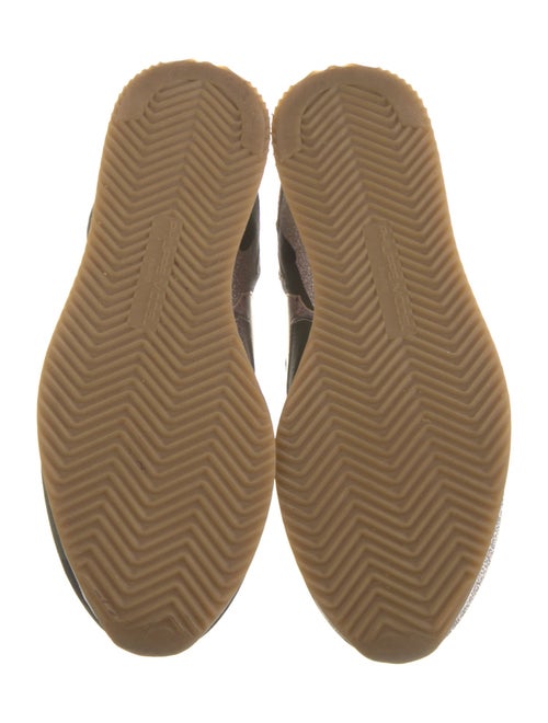 Philipp Plein Leather Printed Sneakers