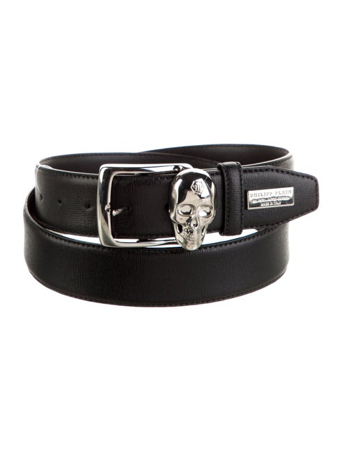 Philipp Plein Leather Waist Belt