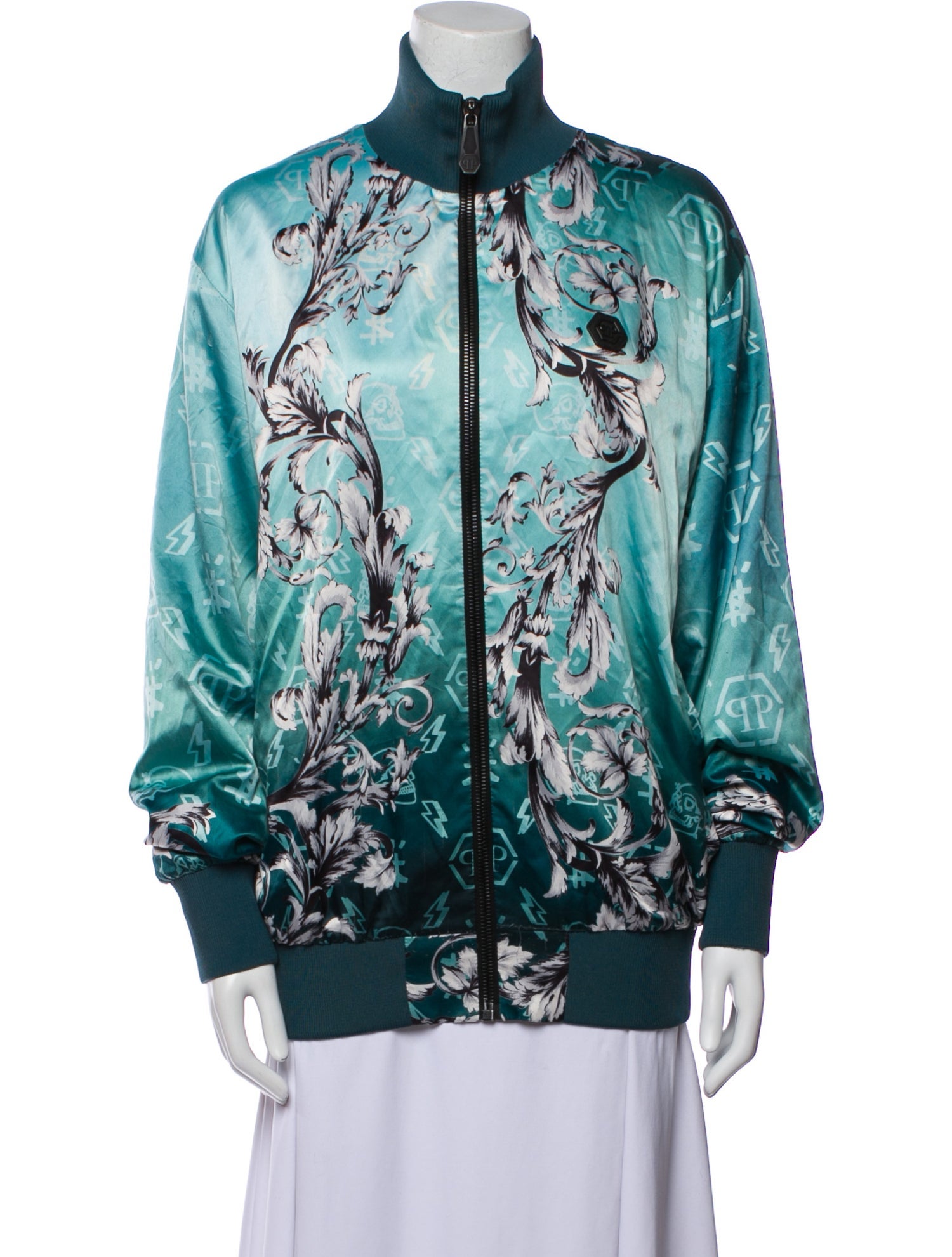 Philipp Plein Floral Print Jacket