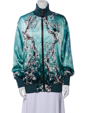 Philipp Plein Floral Print Jacket