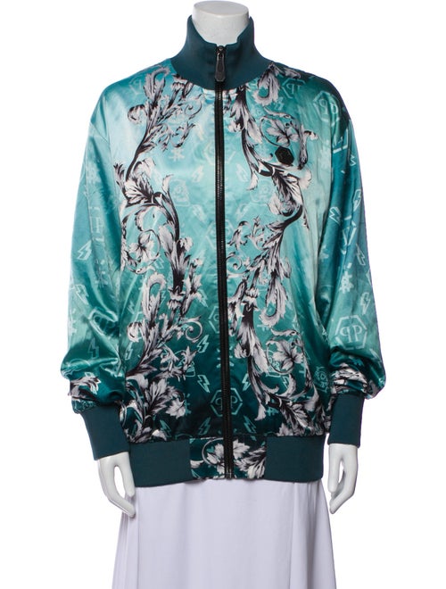 Philipp Plein Floral Print Jacket