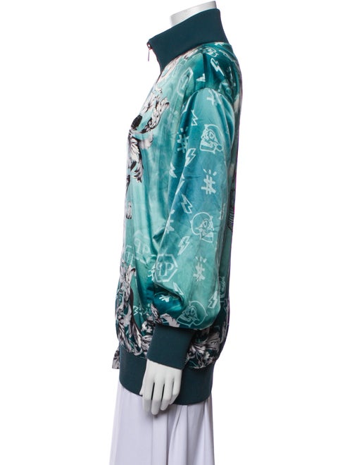 Philipp Plein Floral Print Jacket