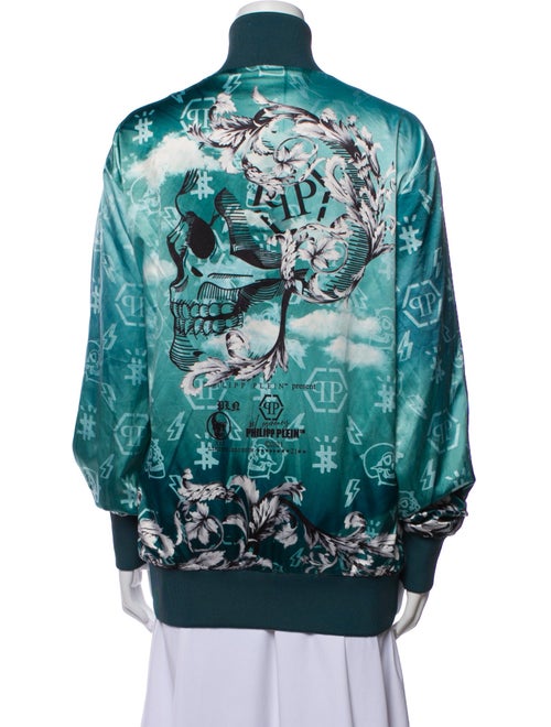 Philipp Plein Floral Print Jacket