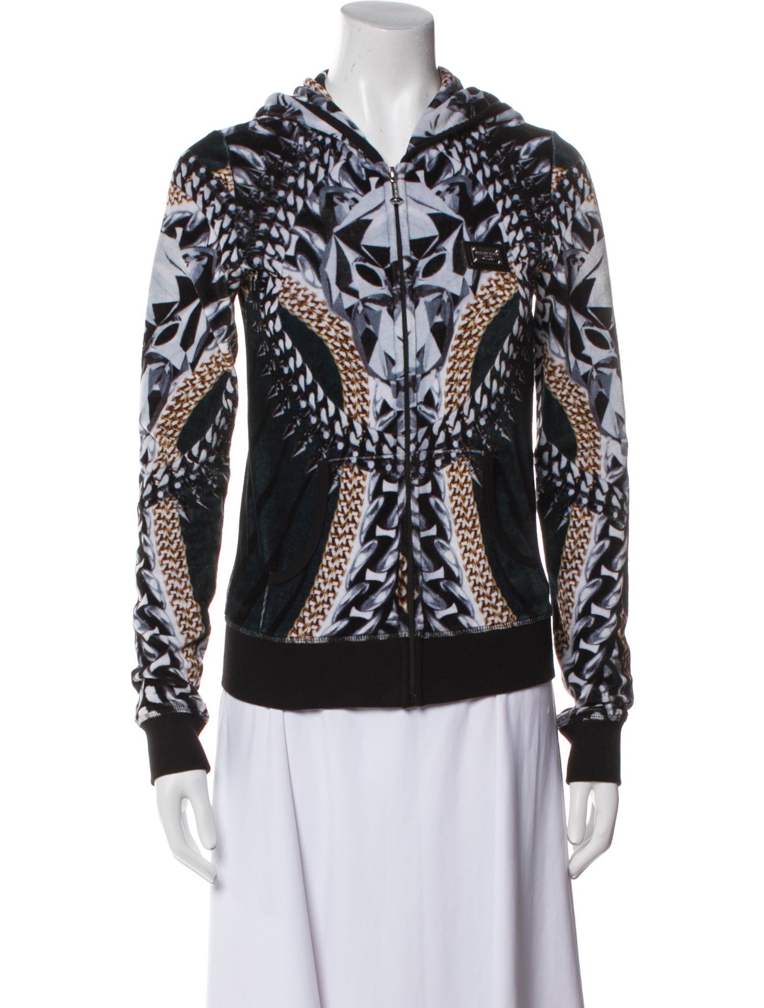 Philipp Plein Printed Evening Jacket
