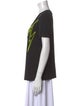 Philipp Plein Graphic Print Scoop Neck T-Shirt
