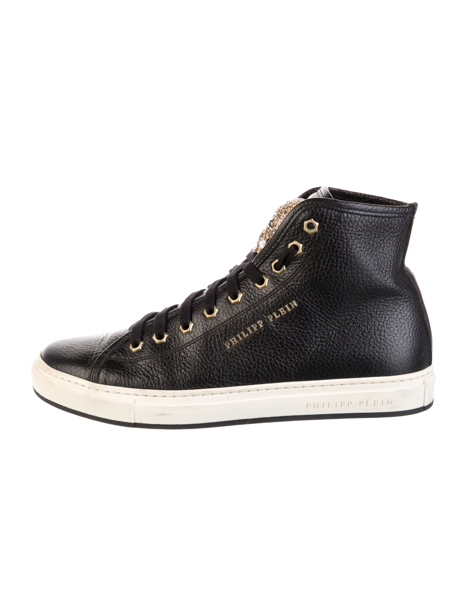 Philipp Plein Leather Sneakers