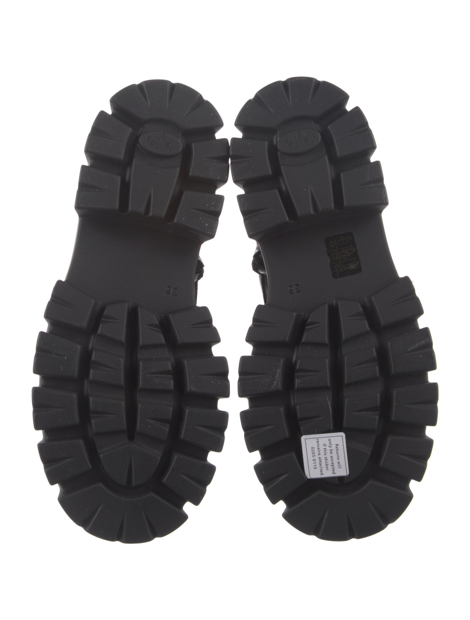 Philipp Plein Leather Combat Boots