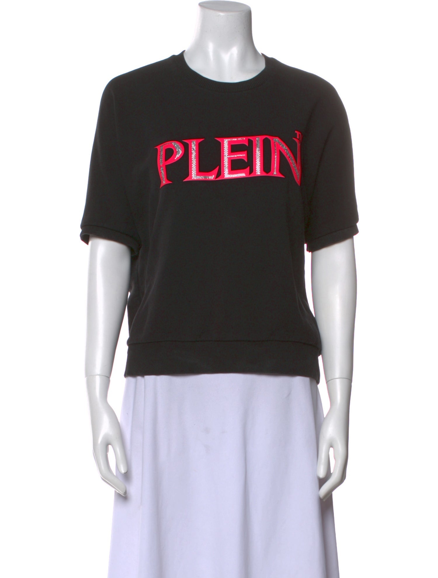 Philipp Plein Graphic Print Crew Neck Sweatshirt