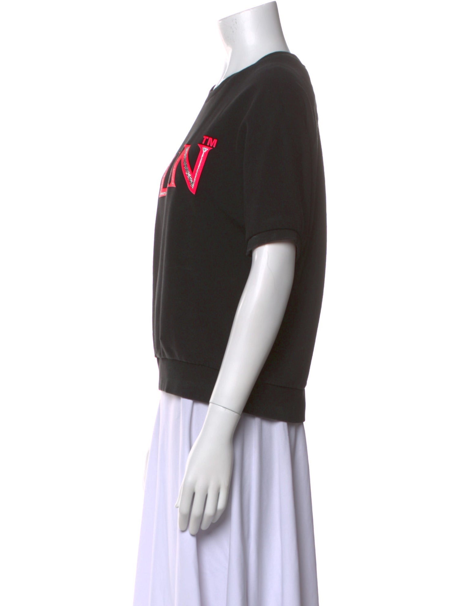 Philipp Plein Graphic Print Crew Neck Sweatshirt