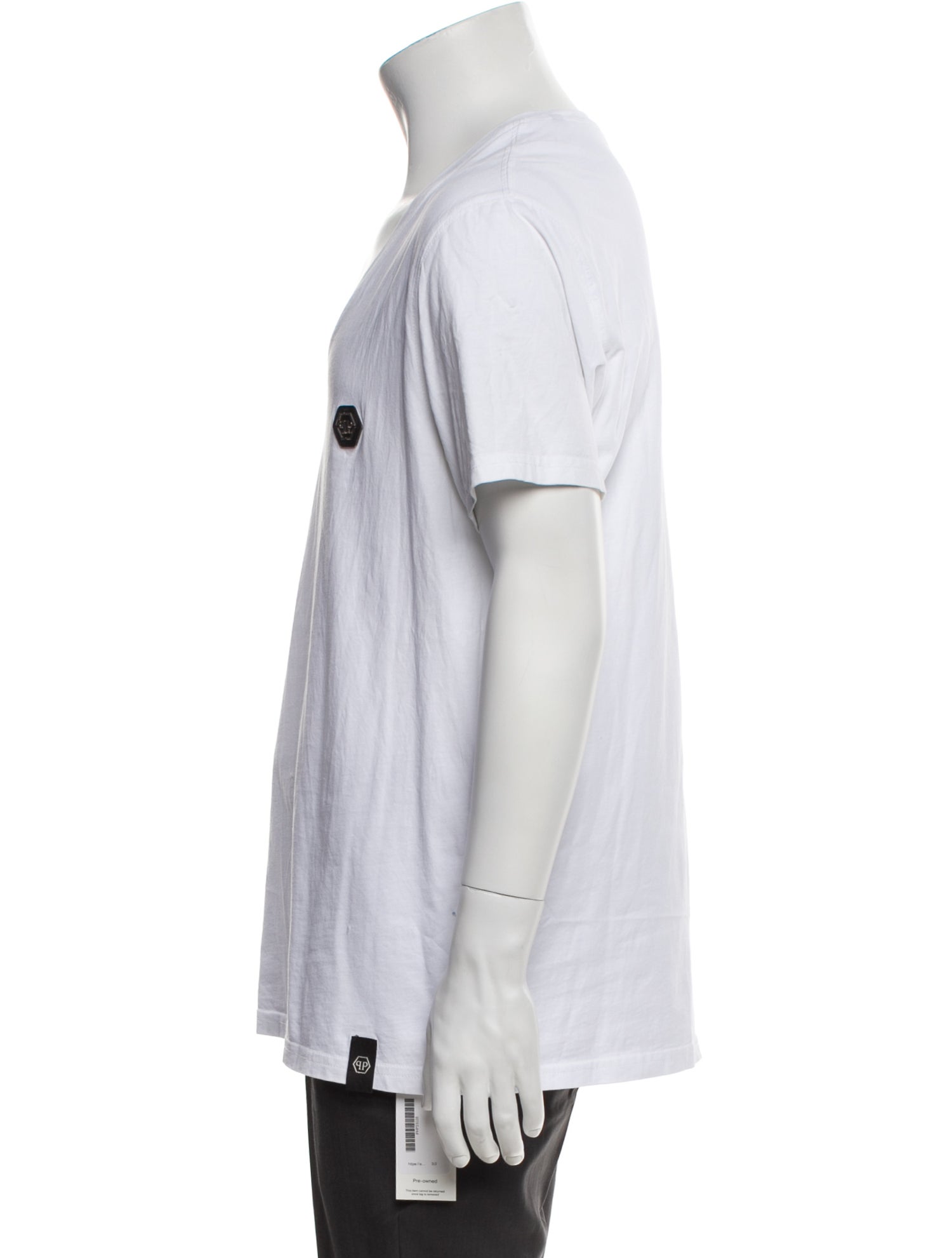 Philipp Plein V-Neck Short Sleeve T-Shirt