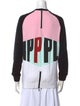 Philipp Plein Colorblock Pattern Crew Neck Sweatshirt