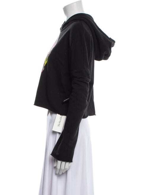 Philipp Plein Graphic Print Crew Neck Hoodie