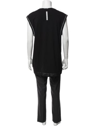 Philipp Plein Striped Crew Neck T-Shirt