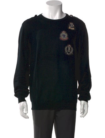 Philipp Plein Graphic Print Crew Neck Pullover