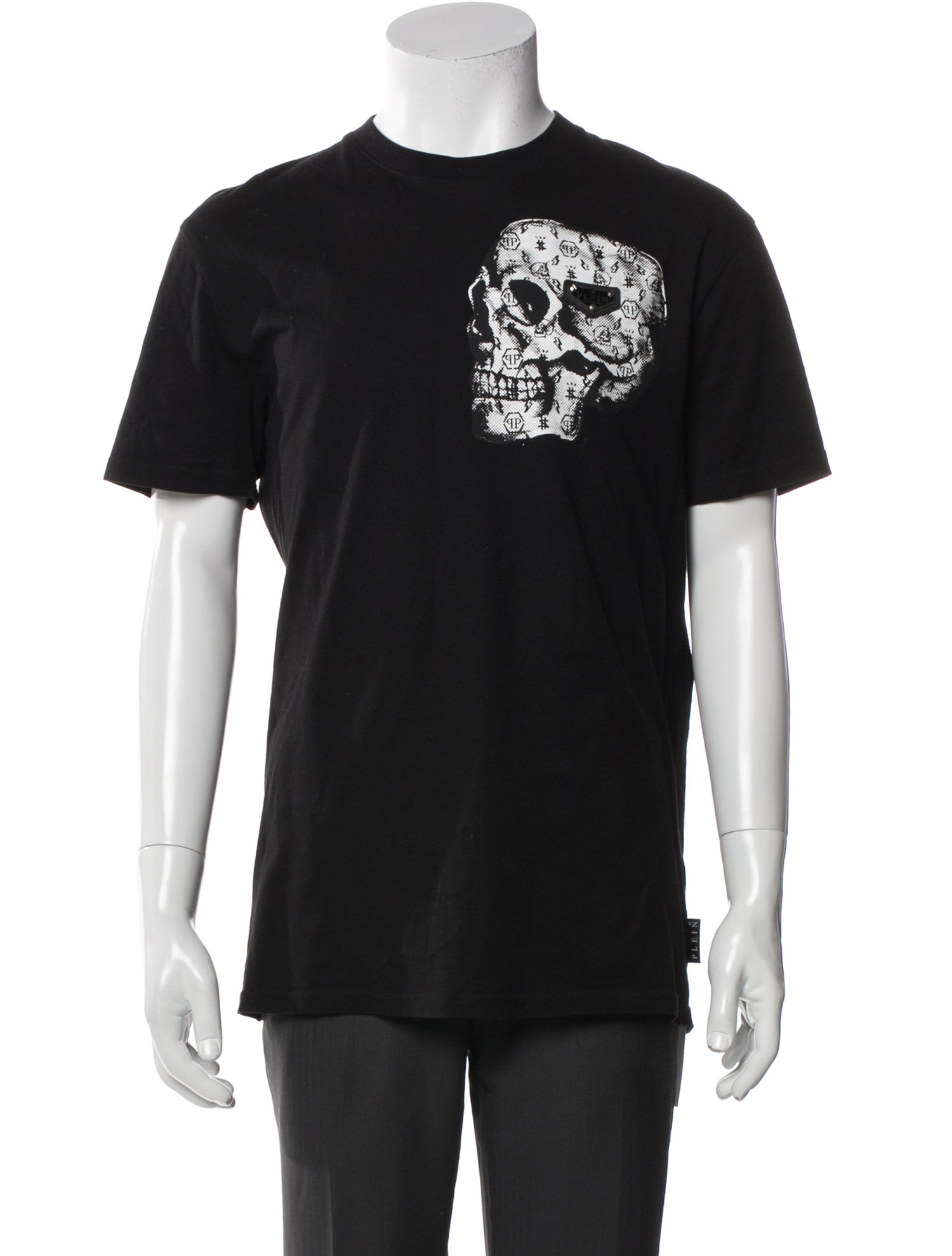 Philipp Plein Graphic Print Crew Neck T-Shirt