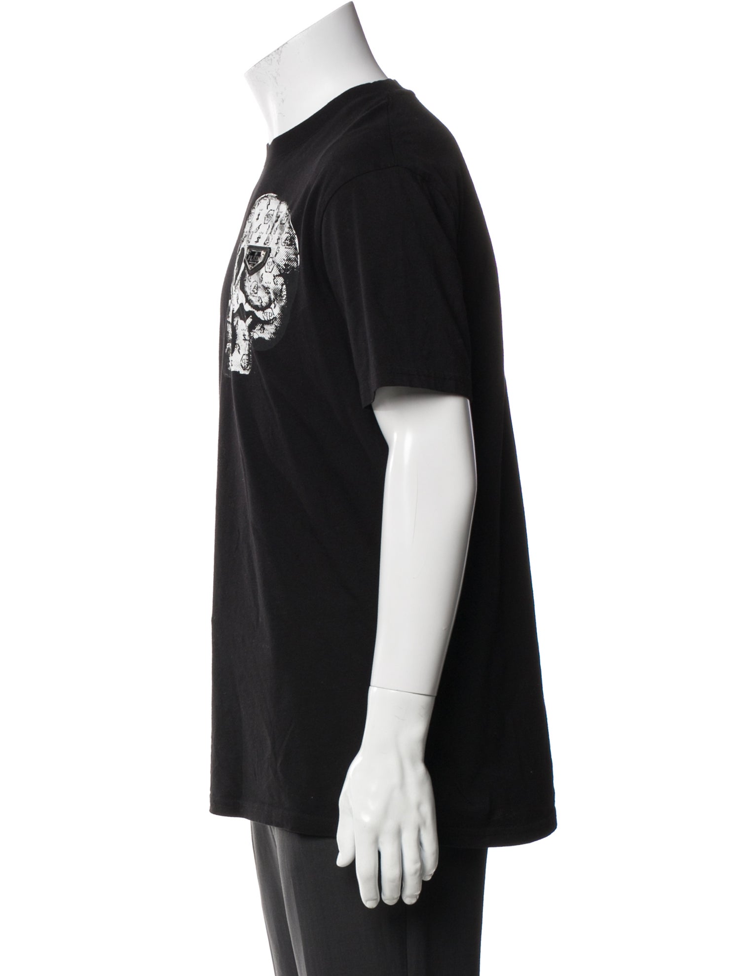 Philipp Plein Graphic Print Crew Neck T-Shirt