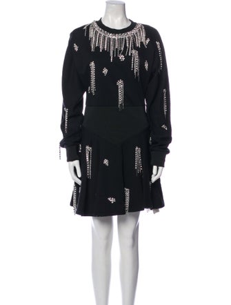 Philipp Plein Printed Mini Dress