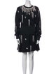 Philipp Plein Printed Mini Dress