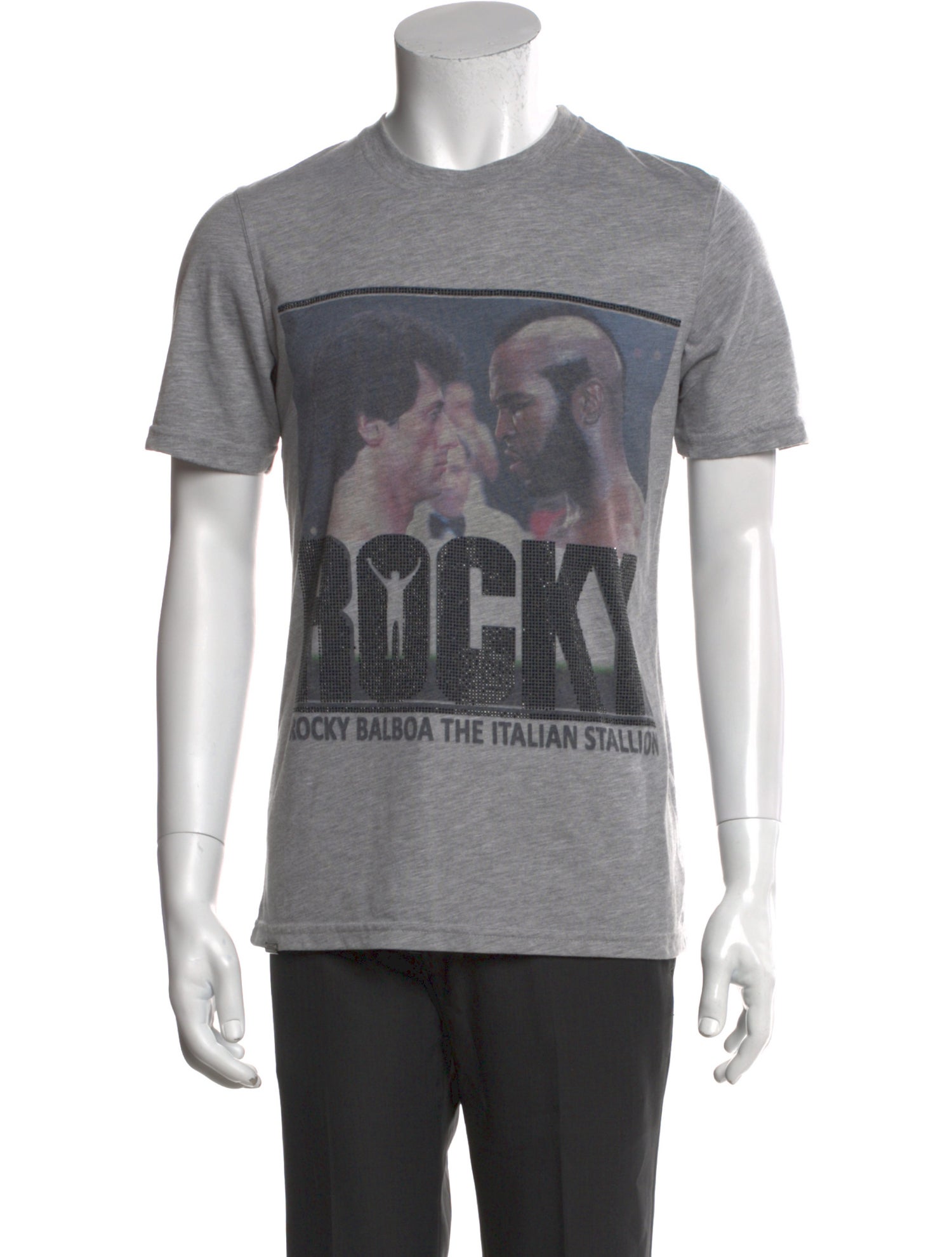 Philipp Plein Graphic Print Crew Neck T-Shirt