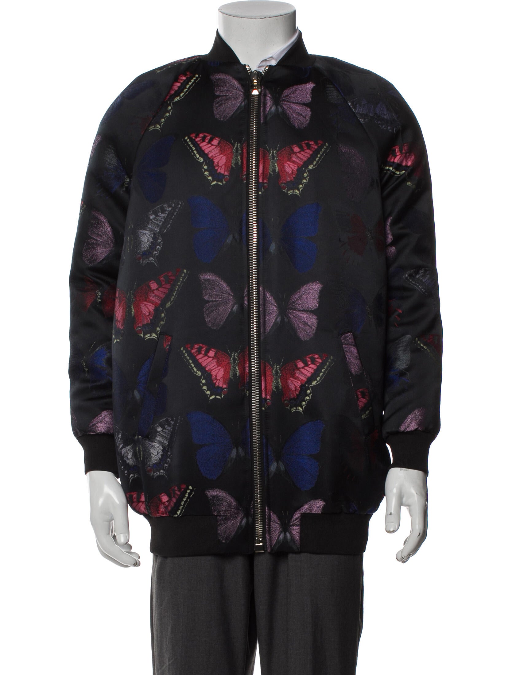 Philipp Plein Printed Bomber Jacket w/ Tags