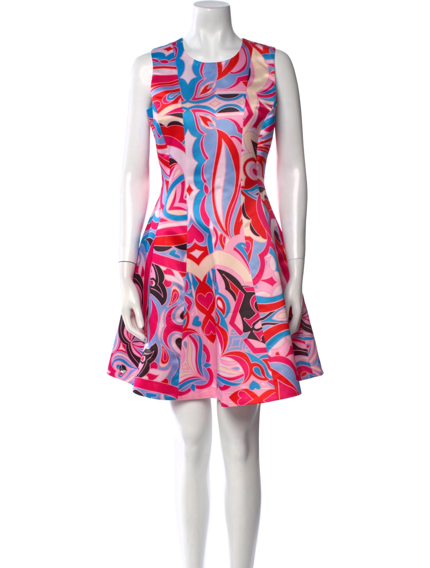 Philipp Plein Printed Mini Dress w/ Tags