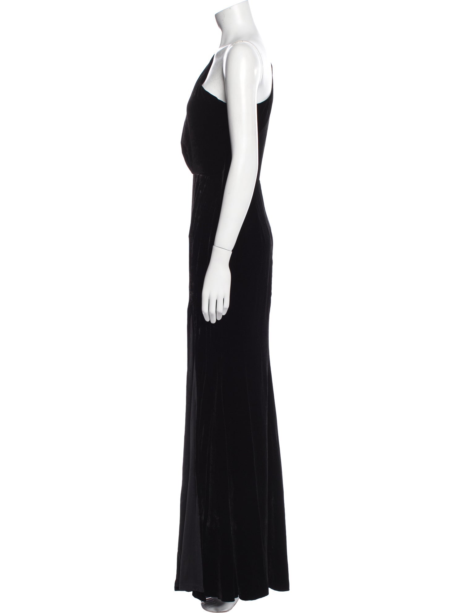 Philipp Plein One-Shoulder Long Dress