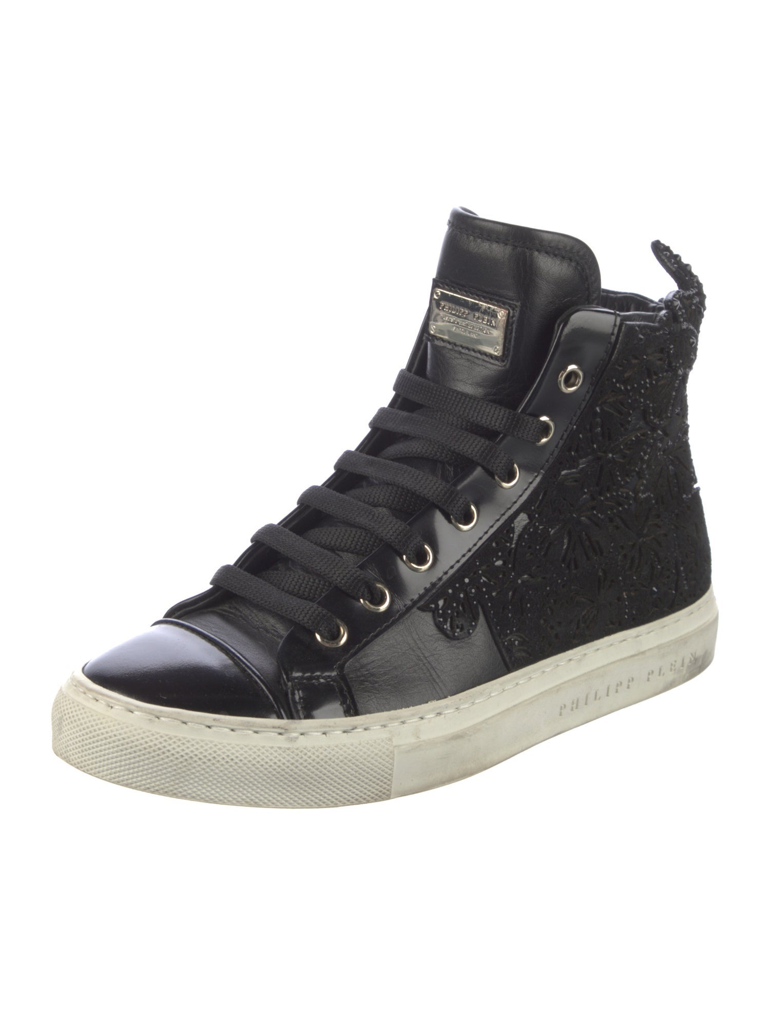 Philipp Plein Leather Sneakers