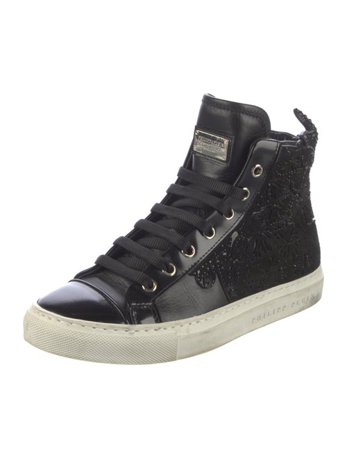 Philipp Plein Leather Sneakers