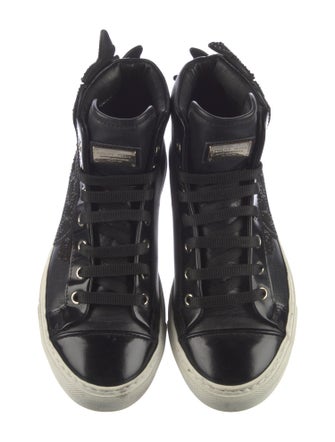 Philipp Plein Leather Sneakers