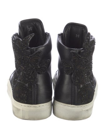 Philipp Plein Leather Sneakers