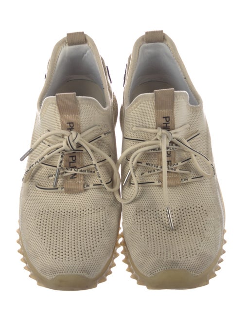 Philipp Plein Canvas Printed Sneakers