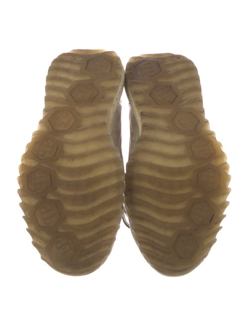 Philipp Plein Canvas Printed Sneakers