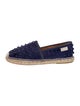 Philipp Plein Suede Studded Accents Espadrilles