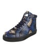 Philipp Plein Snakeskin Animal Print Sneakers