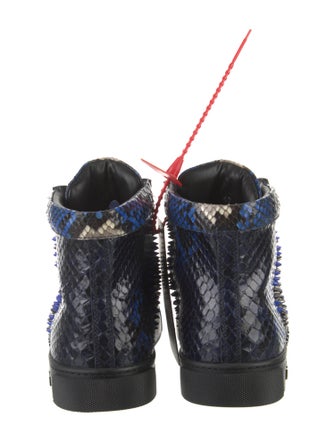 Philipp Plein Snakeskin Animal Print Sneakers