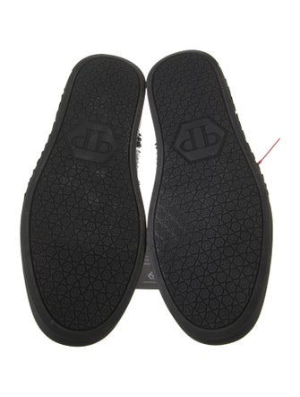 Philipp Plein Snakeskin Animal Print Sneakers