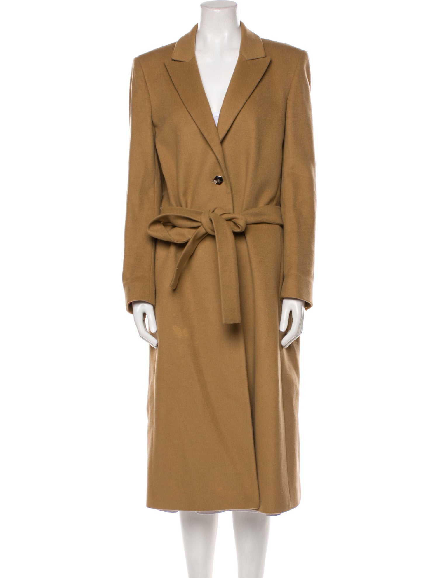 Philipp Plein Virgin Wool Trench Coat