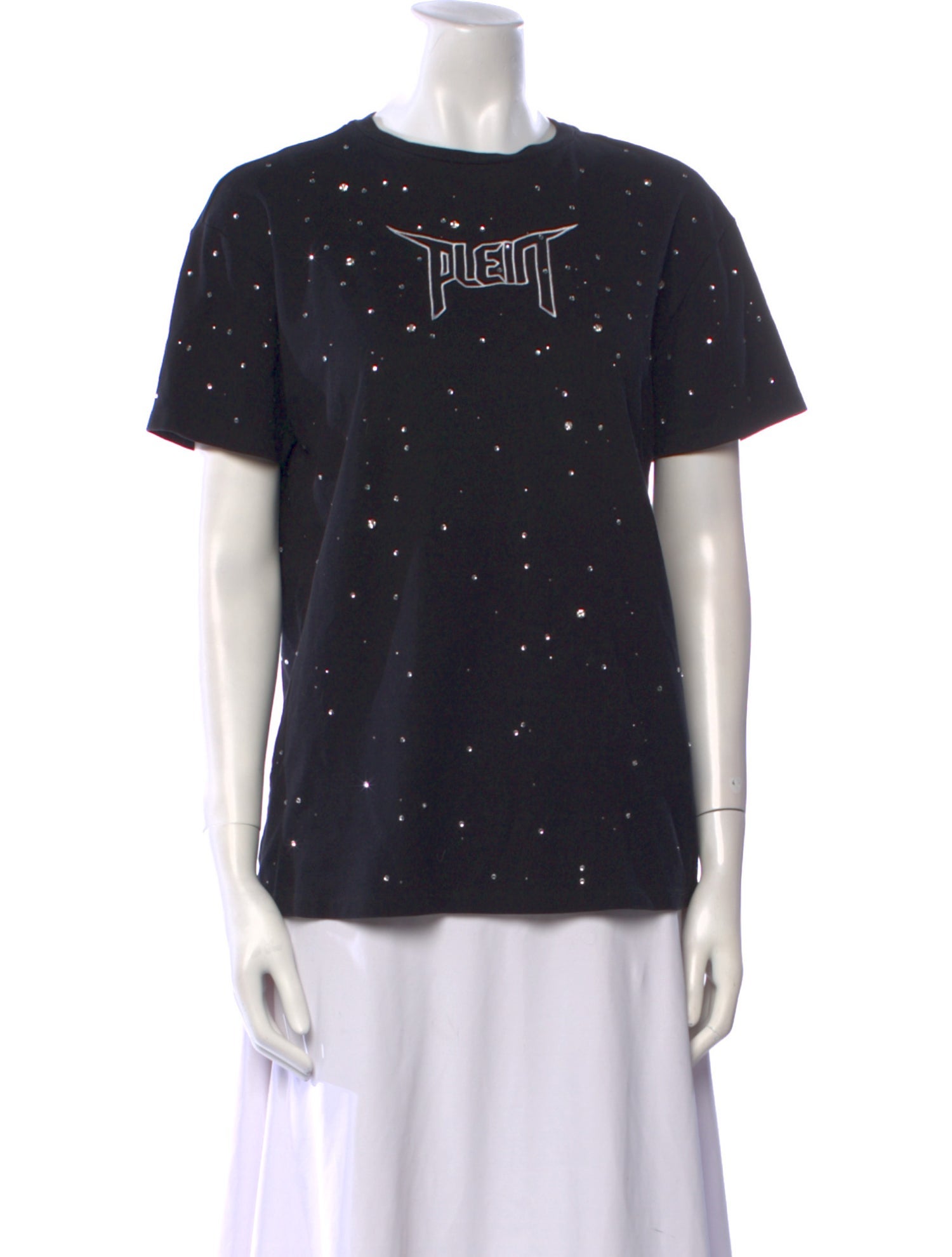 Philipp Plein Graphic Print Crew Neck T-Shirt