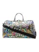 Philipp Plein Patent Leather Weekender Bag