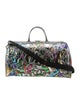 Philipp Plein Patent Leather Weekender Bag