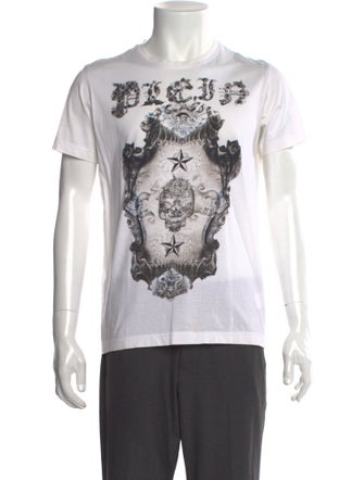 Philipp Plein Graphic Print Short Sleeve Shirt