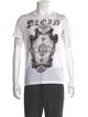 Philipp Plein Graphic Print Short Sleeve Shirt