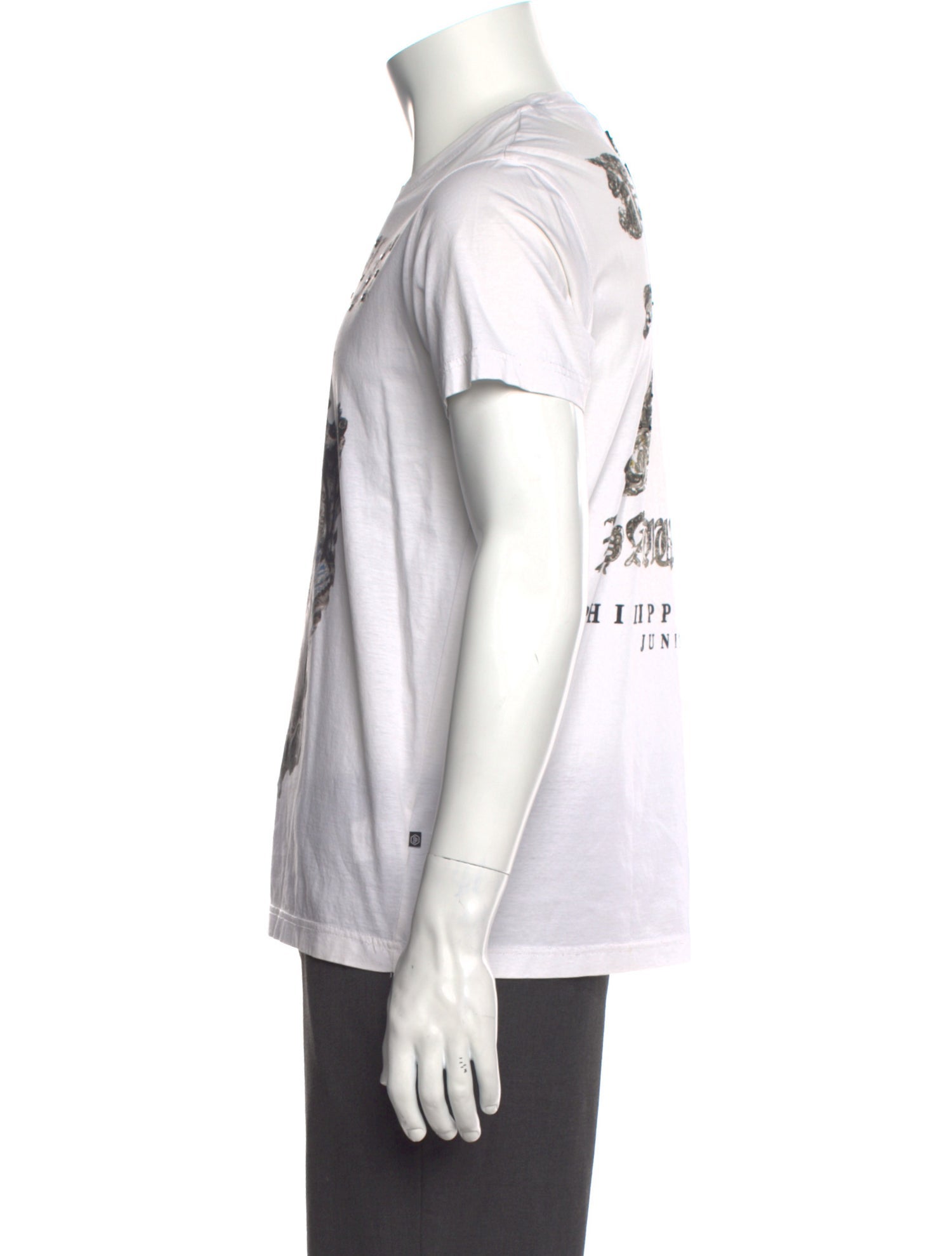 Philipp Plein Graphic Print Short Sleeve Shirt