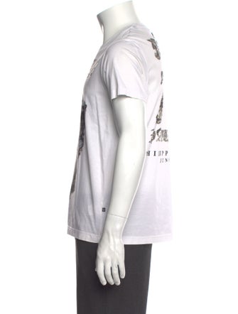 Philipp Plein Graphic Print Short Sleeve Shirt
