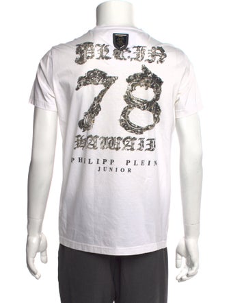 Philipp Plein Graphic Print Short Sleeve Shirt
