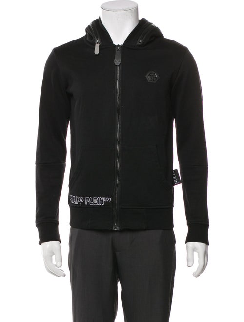 Philipp Plein Graphic Print Moto Jacket